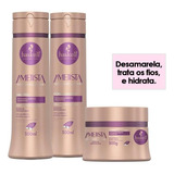 Kit Haskell Desamarelador 3 Produtos P Cabelos Loiros