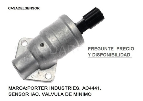 Sensor Iac Ford Fiesta Ecosport 1.6l Ka Focus Escort  Ac4441 Foto 10