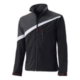 Campera Moto Hombre Held Ray Softshell Gris Repele Agua Y Viento