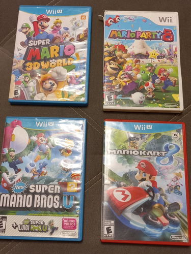 Jogos Nintendo Wii E Wii U Lote 3b