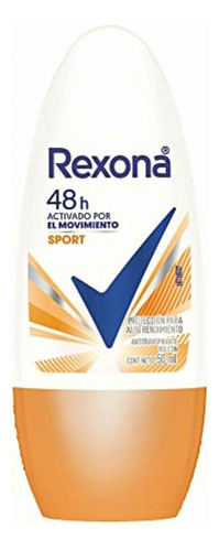 Rexona Sport Desodorante Antitranspirante Para Mujer En Roll