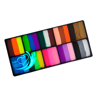 Maquillaje Profesional Pintacaritas Arcoiris Base Agua | Meses sin interés