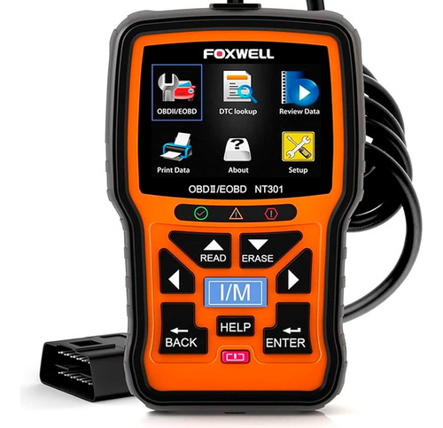 Nt301 Melhor Q Foxwell  300 Scanner Automotivo Obd2 Portugês