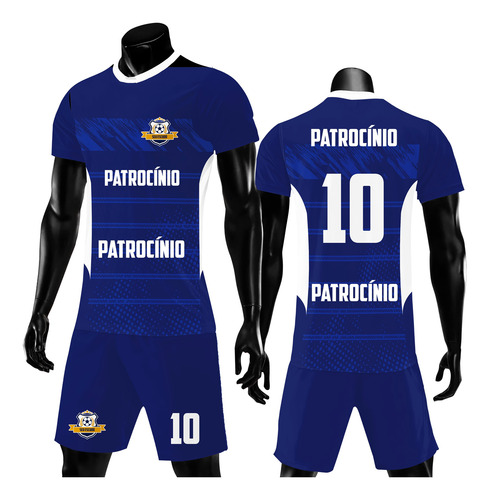 20 Kits Camisas E Calção Uniforme Futebol Personalizados