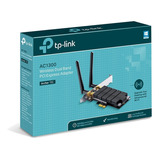 Adaptador Pci-e Sem Fio Wi-fi Ac1300 Archer T6e Dual Band