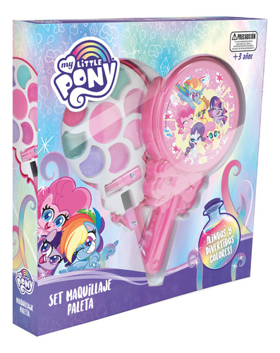 Set Maquillaje Paleta My Little Pony Pronobel