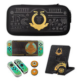 Kit De Capa Zelda Com Acessórios Para Nintendo Switch Oled