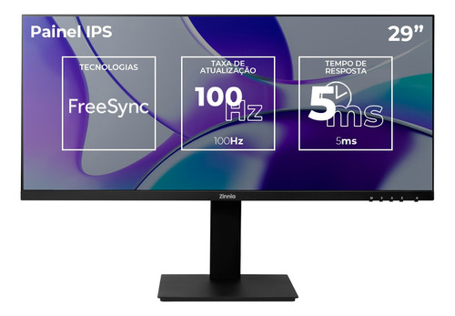 Monitor Zinnia Pegasi Pro Uw29, 29 Pol, Freesync Hdmi/dp,