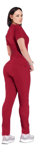Pijama Quirúrgica Stretch Traje Antifluido Pantalón Entubado