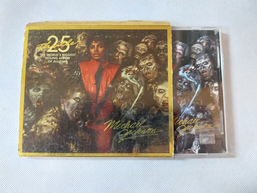 Cd Dvd Michael Jackson Thriller 25 Anniversary Original 