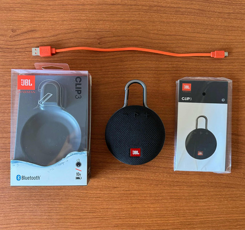 Parlante Jbl Clip 3 Inalámbrico Waterproof