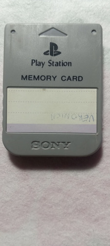 Memory Card Play Station 1 Ps1 Ps One