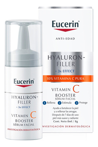 Sérum Facial Eucerin Hyaluron Filler Vitamin C Booster 8ml