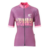 Remera Ciclismo Ciclista Gud Matrix Manga Corta Mujer Jersey