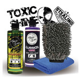 Toxic Shine | Kit Combo Lavado | Básico #25 | Shampoo + Cera