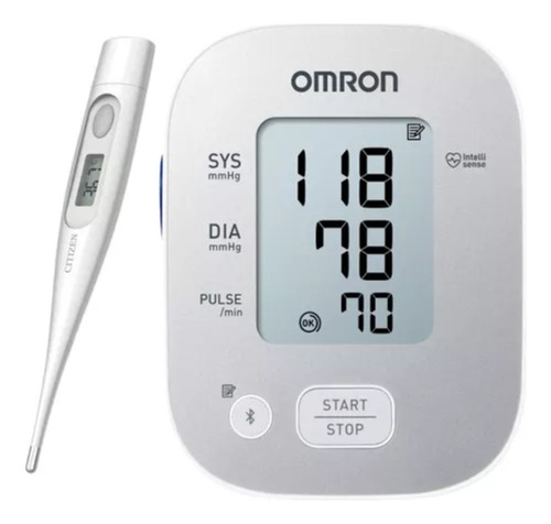 Combo Omron Tensiometro Hem-7144 + Termometro 