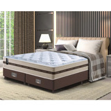 Conjunto Cama Box Queen De Molas Pocket Cama Inbox Smart