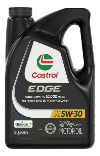  Aceite Para Motor Castrol Edge Sintético 5w30 Garrafa 4.73l