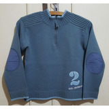 Sweater Cheeky, Talle 10 Años,  Color Azul