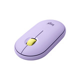 Logitech Pebble M350, Mouse Inalámbrico Moderno - Lavanda