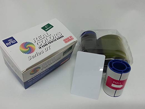 Datacard Ir Ymckt Cinta Kit De Color Verde - 250 Copias / Ro