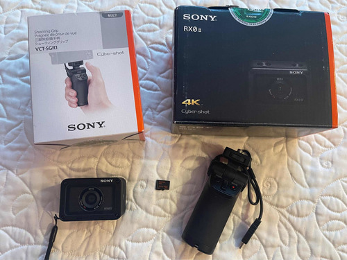 Sony Cyber-shot Dsc-rx0 Ii + Grip Vct-sgr1 + Microsd 200gb