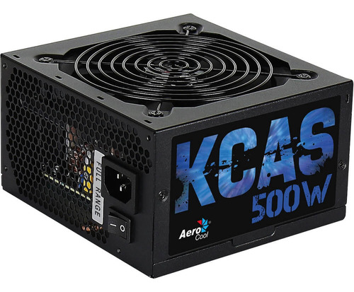 Fonte De Alimentação Aerocool Kcas 500w 80 Plus Bronze 