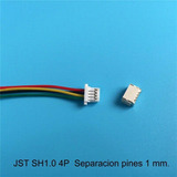 Conector Jst Sh1.0  4 Pines Macho Y Hembra Arduino Raspberry