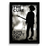 Cuadro The Cure Boys Dont Cry 20x30 (marco+lámina+vidrio)