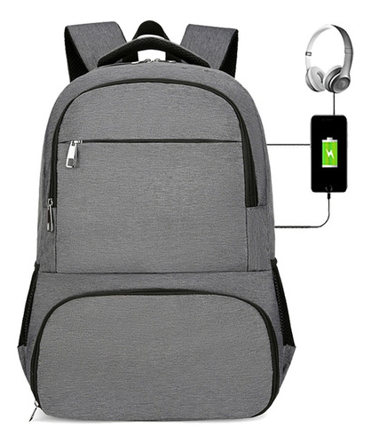 Mochila De Pícnic De 35l Con Cargador Usb Para Laptop 15.6in