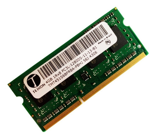 Memória P/ Notebook Cce F4030/ Ddr3 / Pc3l-12800s/ 4gb