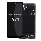 Tela Touch Lcd Para Samsung Galaxy A71 A715f Com Moldura