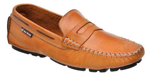 Sapato Masculino Mocassim Drive Couro Legitimo Ref - W I S 