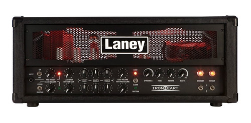 Laney Irt60h Iron Heart Cabezal Valvular 60 Watts Hi Gain