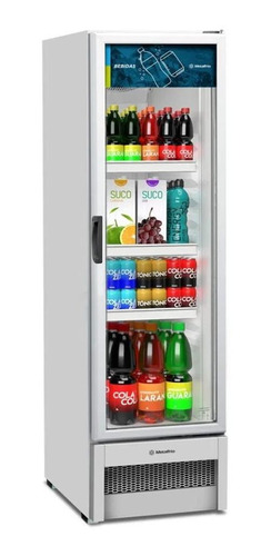Refrigerador De Bebidas Expositor 324l Slim Vb28r Metalfrio