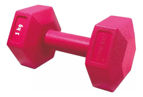 Mancuerna 3kg Diseño Calidad Pvc Gym Fabrica 770store