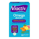 Suplemento Viactiv Omega Boost, 1200 Mg De Omega-3, 60 Gomit