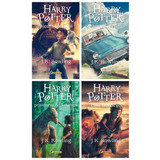 Harry Potter Lote 4 Libros Del 1 2 3 Y 4 T Blanda Salamandra