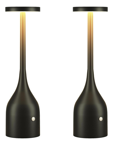 Yogaret Paquete De 2 Lámparas De Mesa Recargables Luz De Led