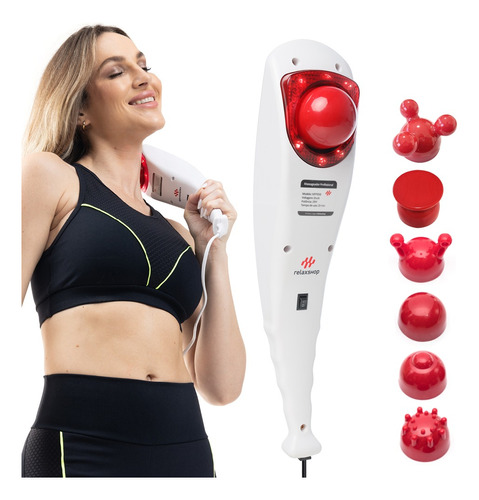 Aparelho Massageador Elétrico Profissional Com Infravermelho