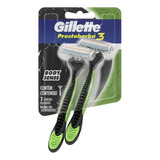 Gillette Prestobarba 3 Máquina De Afeitar Desechable Empaque