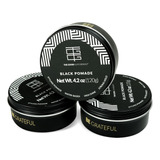 Pomada Para Cabello Tgg Black Pomade Pack 3 Pzas 120g C/u