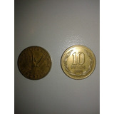 Antigua Moneda De $ 10 Año 1984