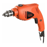 Furadeira De Impacto Elétrica De 10mm Black+decker Hd400 550w + Acessório 127v 60hz