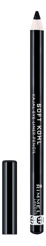 Delineador En Lápiz Rimmel Soft Kohl Kajal Jet Black