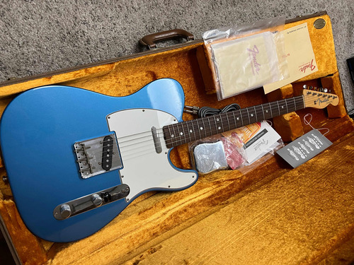 Guitarra Fender Telecaster Usa 64 Vintage Lake Placid Blue