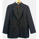 Chaqueta Blazer Saco Vi-laro Gris Oscuro