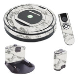 Piel Compatible Con Irobot Roomba 770 Robot Aspirador Mármol