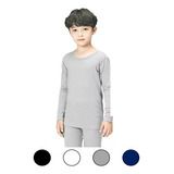 Camiseta Niños Con Polar Térmica - Tallas Y Colores