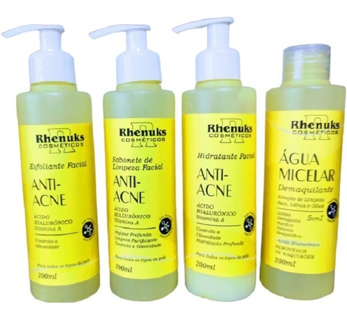 Skin Care Tratamento Anti Acne Espinhas Cravos Limpeza